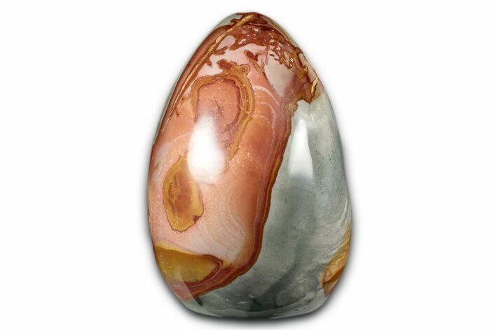 Free-Standing, Polished Polychrome Jasper - Madagascar #341865